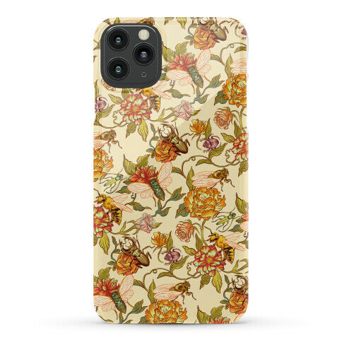 Florals & Hidden Insects Phone Case