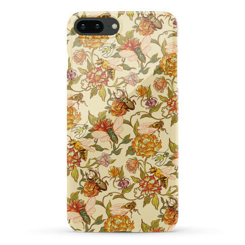 Florals & Hidden Insects Phone Case