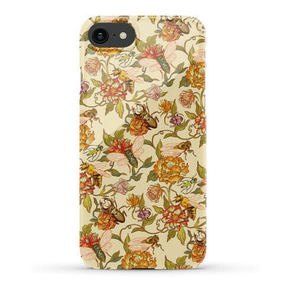 Florals & Hidden Insects Phone Case