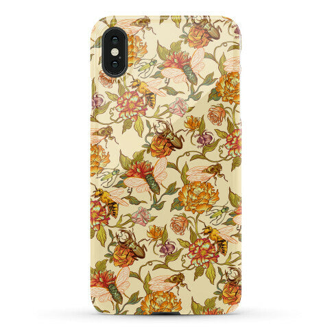 Florals & Hidden Insects Phone Case