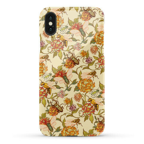 Florals & Hidden Insects Phone Case