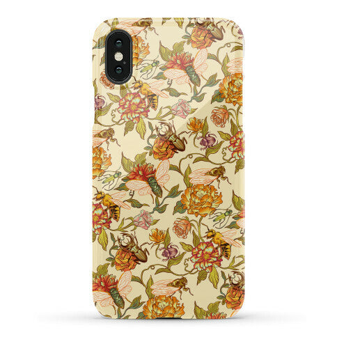 Florals & Hidden Insects Phone Case