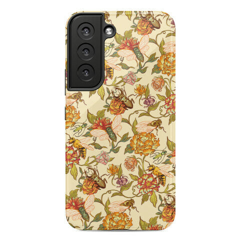 Florals & Hidden Insects Phone Case