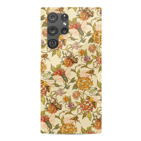 Florals & Hidden Insects Phone Case