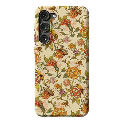 Florals & Hidden Insects Phone Case