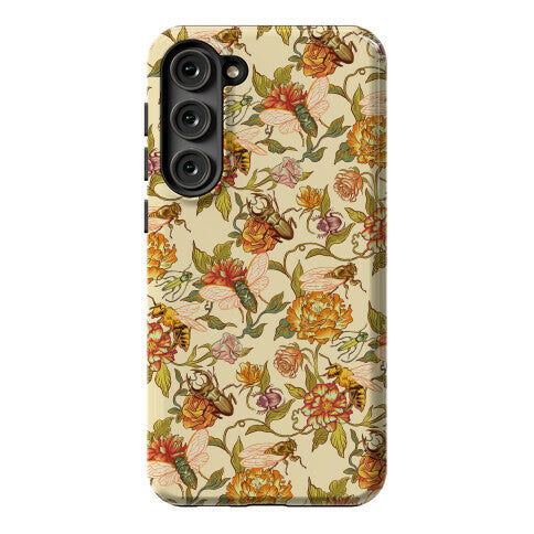 Florals & Hidden Insects Phone Case