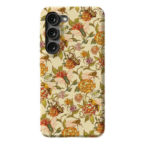 Florals & Hidden Insects Phone Case