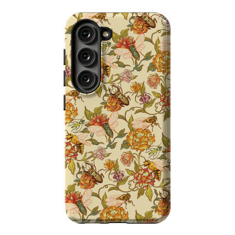 Florals & Hidden Insects Phone Case