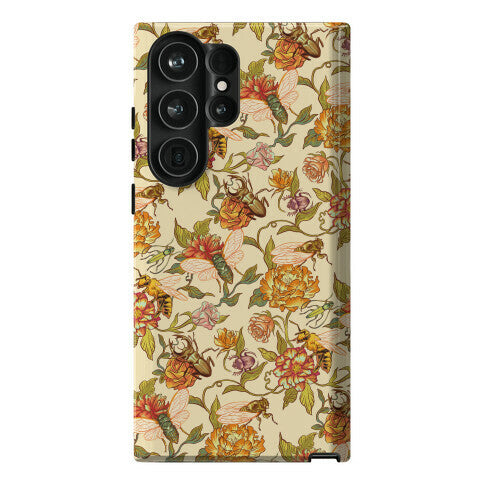 Florals & Hidden Insects Phone Case