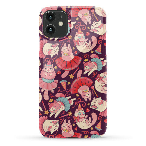 Cute Princess Cat Pattern Phone Case