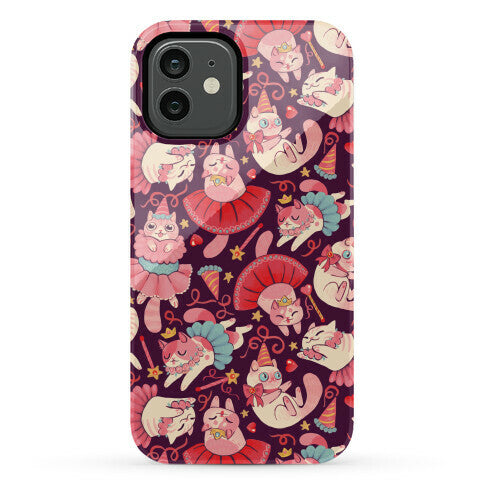 Cute Princess Cat Pattern Phone Case