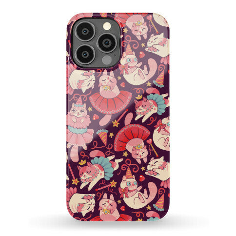 Cute Princess Cat Pattern Phone Case