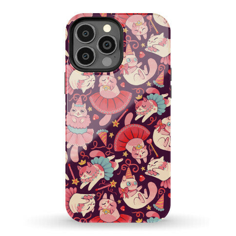 Cute Princess Cat Pattern Phone Case