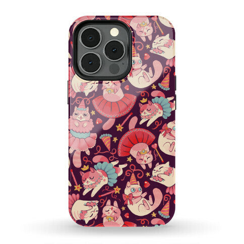 Cute Princess Cat Pattern Phone Case