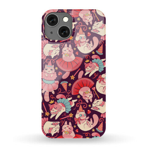 Cute Princess Cat Pattern Phone Case