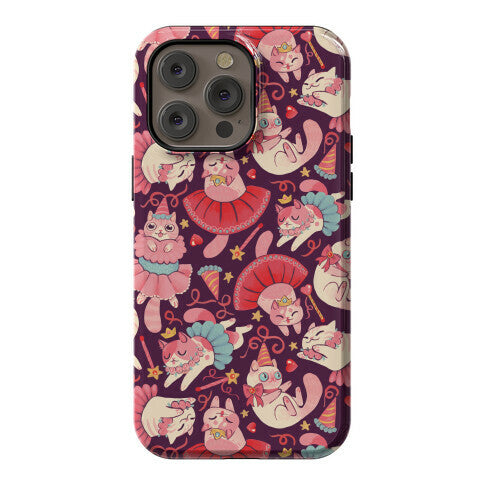 Cute Princess Cat Pattern Phone Case