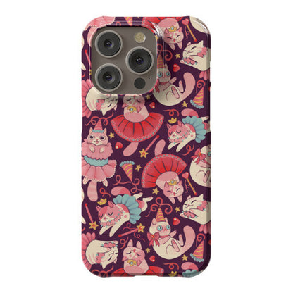 Cute Princess Cat Pattern Phone Case