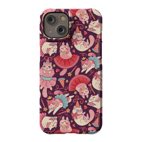 Cute Princess Cat Pattern Phone Case