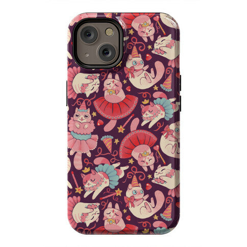 Cute Princess Cat Pattern Phone Case