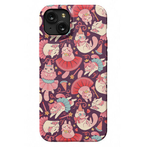 Cute Princess Cat Pattern Phone Case