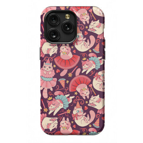 Cute Princess Cat Pattern Phone Case