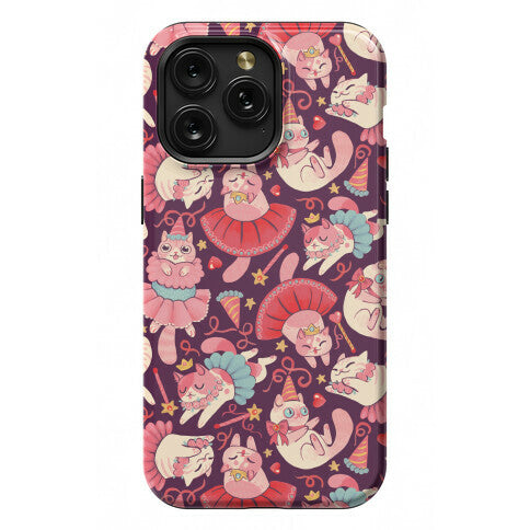 Cute Princess Cat Pattern Phone Case