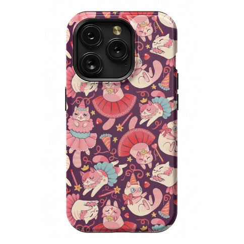 Cute Princess Cat Pattern Phone Case