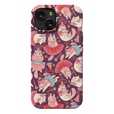 Cute Princess Cat Pattern Phone Case