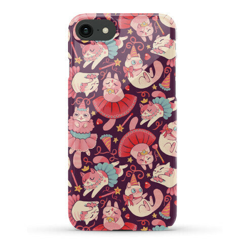 Cute Princess Cat Pattern Phone Case