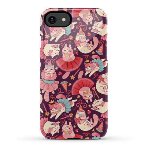 Cute Princess Cat Pattern Phone Case