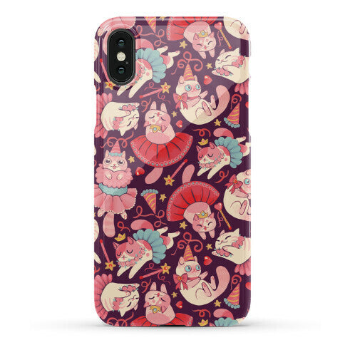 Cute Princess Cat Pattern Phone Case