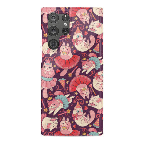 Cute Princess Cat Pattern Phone Case