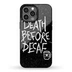 Death Before Decaf Phone Case