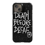 Death Before Decaf Phone Case