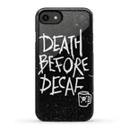 Death Before Decaf Phone Case