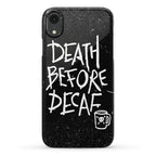 Death Before Decaf Phone Case
