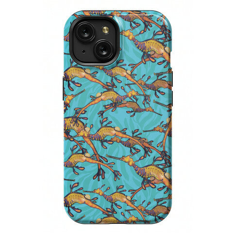 Weedy Sea Dragon Nautical Pattern Phone Case