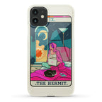 Hermit Tarot Card Phone Case