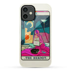 Hermit Tarot Card Phone Case