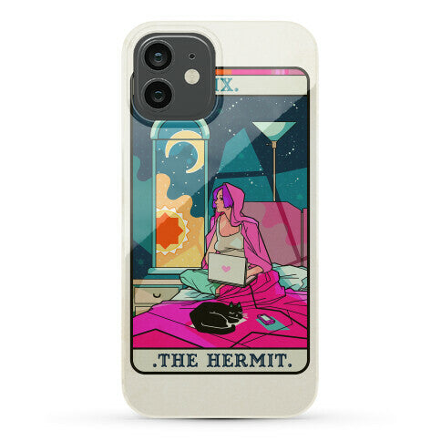 Hermit Tarot Card Phone Case