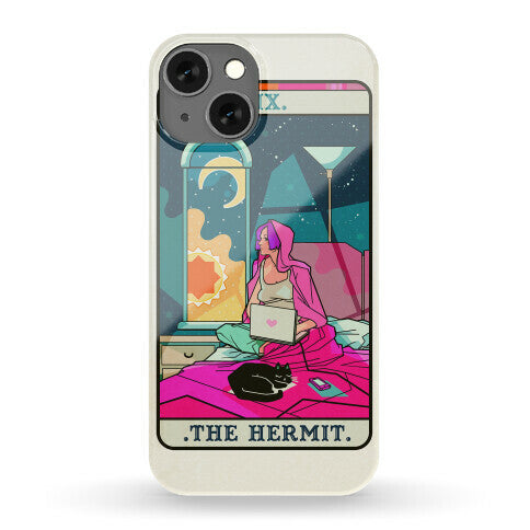 Hermit Tarot Card Phone Case