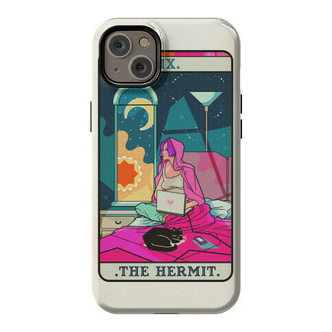 Hermit Tarot Card Phone Case
