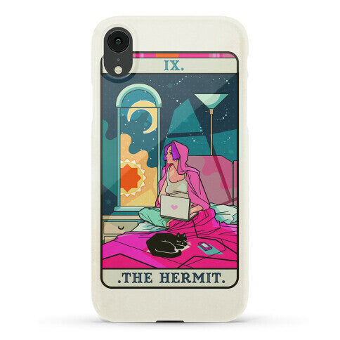 Hermit Tarot Card Phone Case