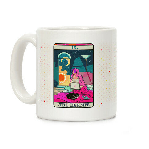 Hermit Tarot Card Coffee Mug