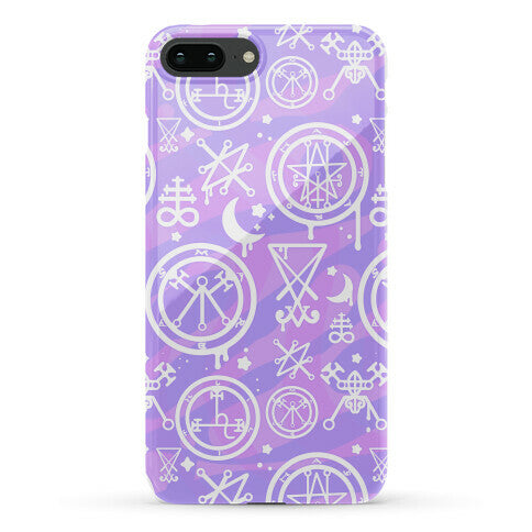 Pastel Goth Demon Sigil Pattern Phone Case