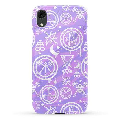 Pastel Goth Demon Sigil Pattern Phone Case