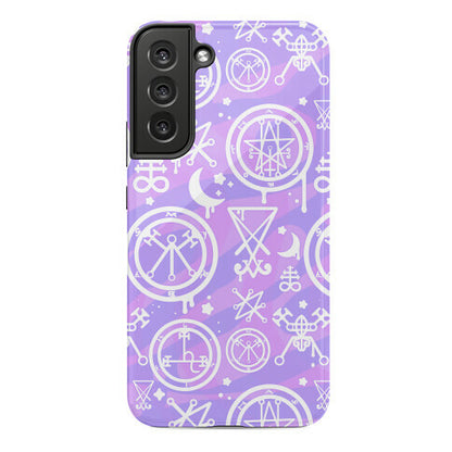 Pastel Goth Demon Sigil Pattern Phone Case