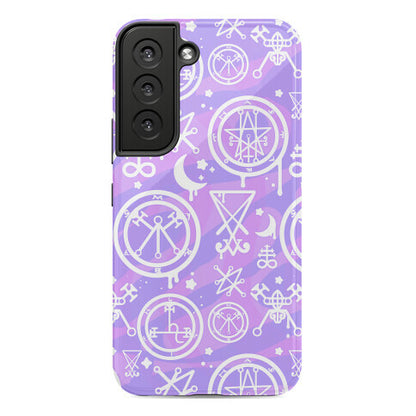 Pastel Goth Demon Sigil Pattern Phone Case