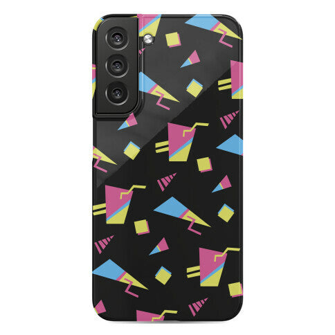 Black 80s/90s Pattern Phone Case