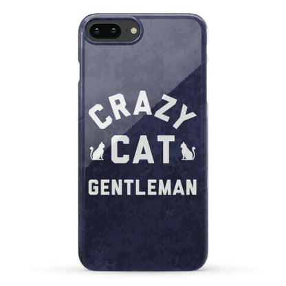 Crazy Cat Gentleman Phone Case